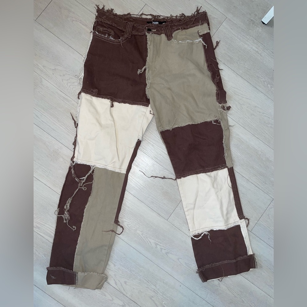 Jaded London Patchwork Pants